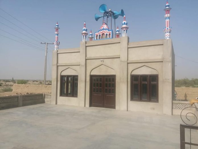 بلوچستان جھل مگسی قائد ملت جعفریہ پاکستان کی جانب سے ایک ۵ مساجد کی تعمیر مکمل