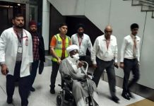 نئی دہلی کے مدانتا اسپتال میں آیت اللہ زکزکی کا علاج شروع