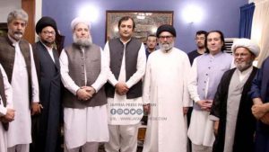 قائدِ ملت جعفریہ علامہ ساجد نقوی سے وزیر اعلیٰ جی بی خالد خورشید کی ملاقات