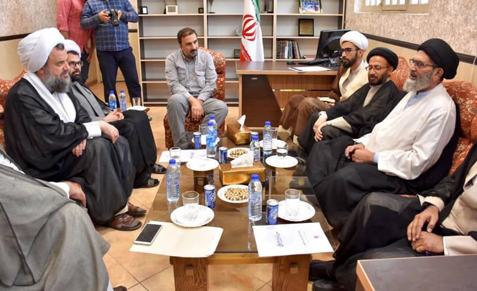 ایران آیت اللہ سید ساجد علی نقوی سے آیت اللہ ہادوی تہرانی کی ملاقات