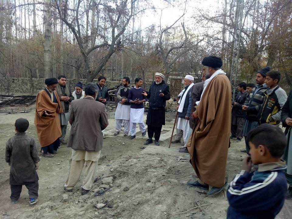 اسلامی تحریک پاکستان گلگت بلتستان کے وفد کا محلہ گونگمہ منگر کا دورہ