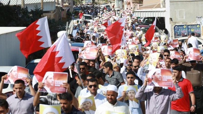 بحرین میں شیخ علی سلمان کی رہائی کے لئے مظاہرے