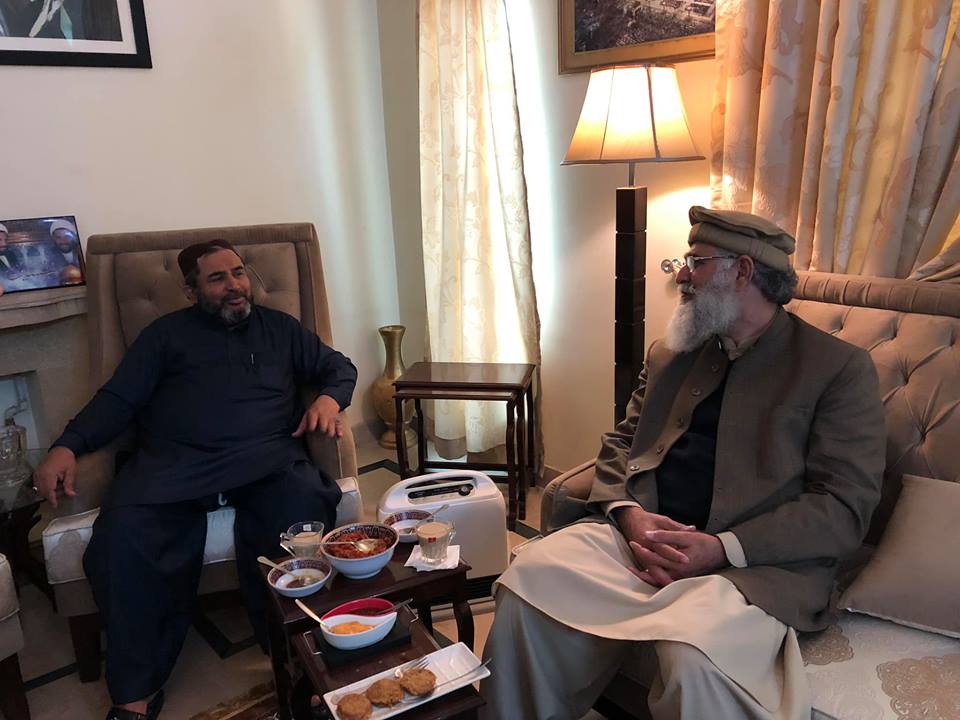 پیر سید سعادت علی شاہ کی شیعہ علما کونسل پاکستان کے جنرل سیکریٹری سے ملاقات
