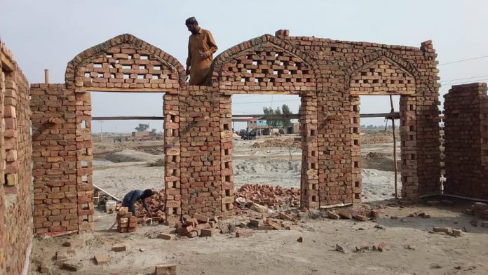 قائد ملت جعفریہ پاکستان کی جانب سے تحصیل ٹھل میں جامع مسجد کی تعمیر جاری