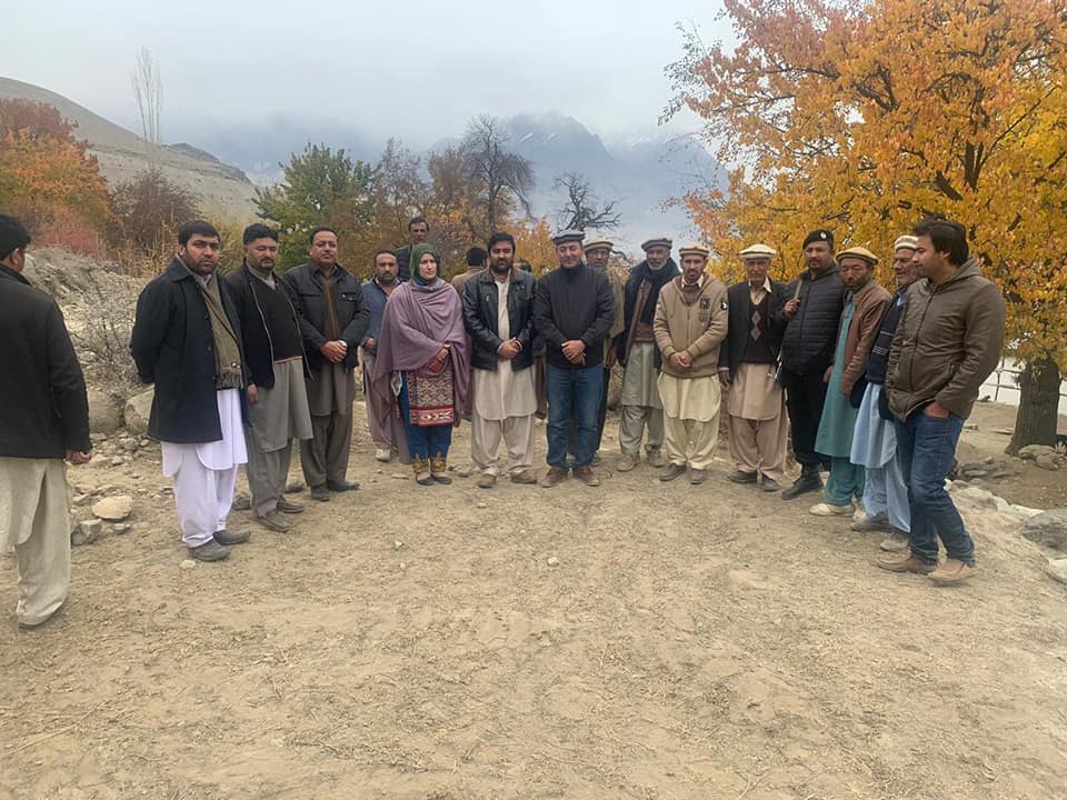 سکردو: اسلامی تحریک پاکستان کی رکن اسمبلی ریحانہ عبادی کی جانب سے تنجوس میں اسپتال کا سنگ بنیاد