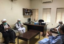 ملی یکجہتی کونسل کے وفد کے وفد کی شیخ محسن کے فرزند سے ملاقات و تعزیت