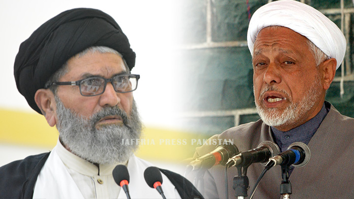 قائد ملت جعفریہ پاکستان کی علامہ محمد عباس سے ان کی اہلیہ کی وفات پر تعزیت