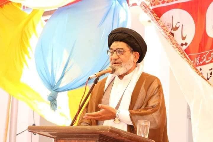 مدرسہ صادقین کا افتتاح علامہ تقی شاہ نقوی کی تقریب افتتاح میں شرکت