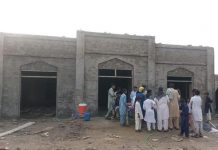 شہدادکوٹ۔سندھ قائد ملت جعفریہ پاکستان کی ہدایت پر جامع مسجد شریکۃ الحسینؑ کی تعمیر نو
