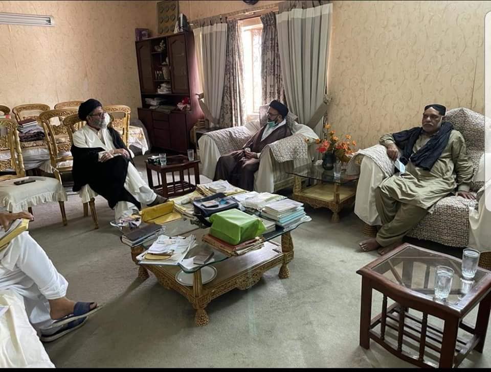 قائد ملت جعفریہ پاکستان علامہ ساجد نقوی سے آزاد کشمیر کے وفد کی ملاقات