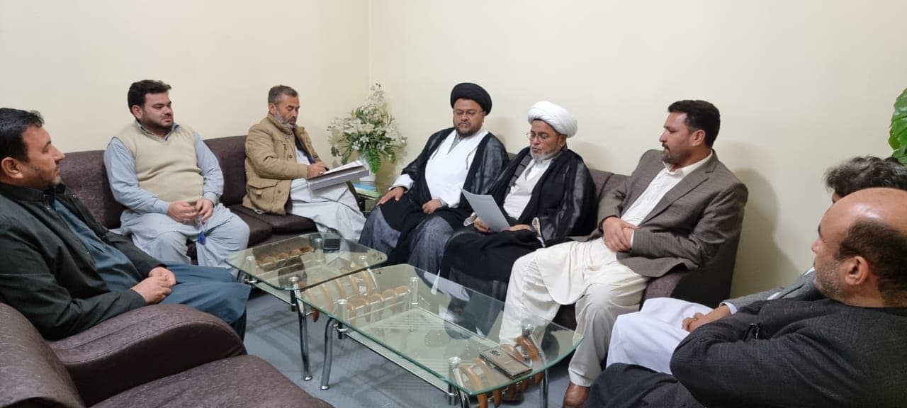 شیعہ علماء کونسل پاکستان گلگت بلتستان کے وفد کی علامہ شبیر میثمی سے ملاقات