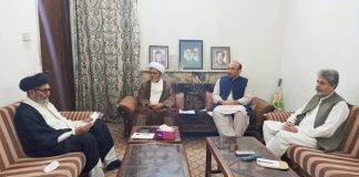 قائد ملت جعفریہ پاکستان سے شیعہ علماء کونسل پاکستان کے مرکزی وفد کی ملاقات
