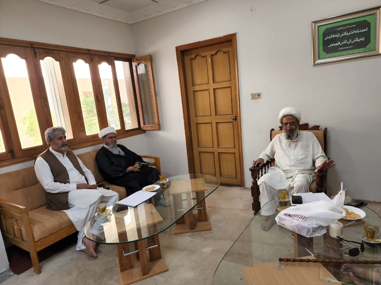 شیعہ علماء کونسل پاکستان کے مرکزی وفد کی شیخ محسن علی نجفی سے ملاقات