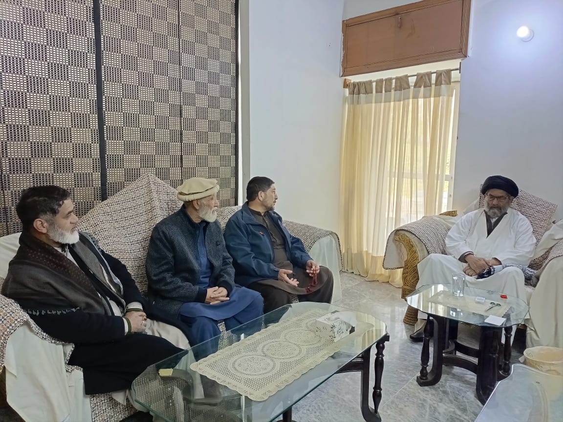 قائد ملت جعفریہ پاکستان سے اسکردو سے آئے وفد کی ملاقات