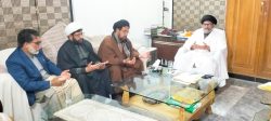 قائد ملت جعفریہ پاکستان سے علماء کے وفد کی ملاقات