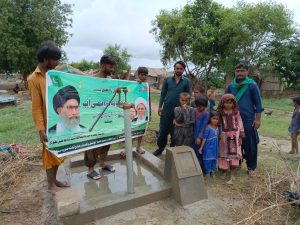 قائد ملت جعفریہ کی جانب سے ضلع ٹھٹہ میں پانی کا منصوبہ مکمل