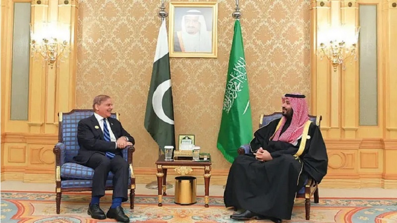 پاکستانی وزیر اعظم اور سعودی ولی عہد کی ملاقات کا مشترکہ اعلامیہ جاری