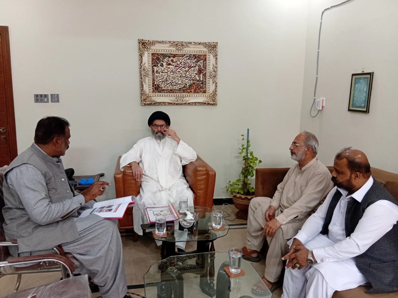 قائد ملت جعفریہ پاکستان سے وفاقی علاقہ اسلام آباد کے تنظیمی وفد کی ملاقات