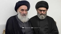 قائد ملت جعفریہ کا آیت اللہ العظمی سید علی سیستانی سے تعزیت
