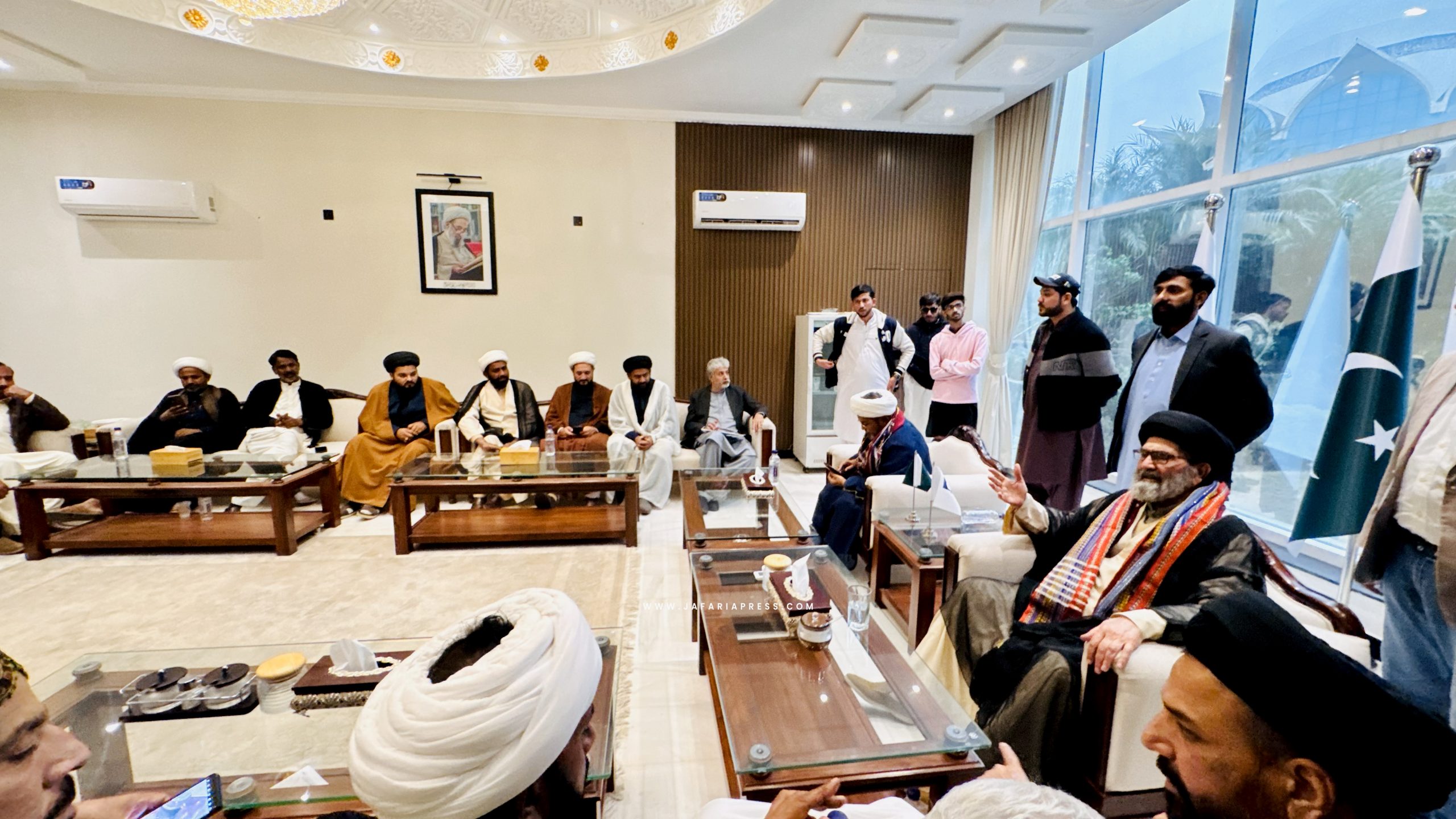 قائد ملت جعفریہ پاکستان علامہ ساجد نقوی سے سندھ وفد کی ملاقات