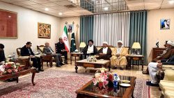 سربراہ اسلامی تحریک قائد ملت جعفریہ پاکستان علامہ ساجد علی نقوی کی ایرانی سفیر ڈاکٹر رضا امیری مقدم سے ملاقات