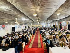 حیدرآباد میں شیعہ علماء کونسل کے زیر اہتمام استقبال ماہ رمضان سیمینار سے خطاب کرتے ہوئے علامہ شبیر حسن میثمی