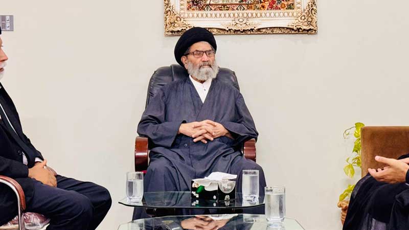 علامہ سید ساجد علی نقوی مقدسات کی توہین کے خلاف بیان دیتے ہوئے