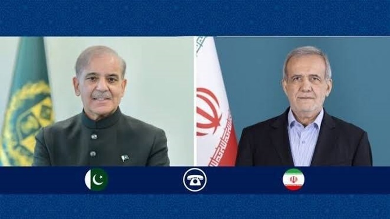 شہباز شریف اور مسعود پزشکیان کے درمیان ٹیلی فونک رابطہ