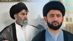 قائد ملت جعفریہ پاکستان سے ان کی زوجہ کی رحلت پر تعزیت کرتے ہیں آغا سید حسین رضوی