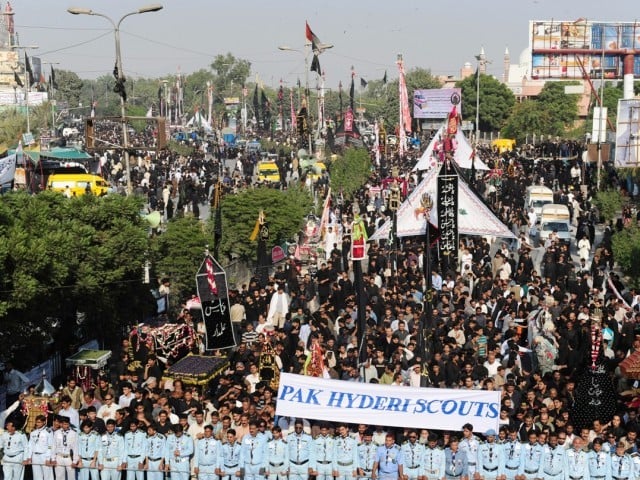 پاکستان بھر میں عاشورہ محرم 1448ھ کے جلوس اور عزاداری، آزاد کشمیر اور گلگت بلتستان سمیت ملک بھر میں یومِ عاشور کی مرکزی تقریب