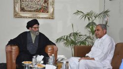 قائد ملت جعفریہ پاکستان علامہ ساجد نقوی سے وزیر داخلہ سید محسن نقوی کی ملاقات