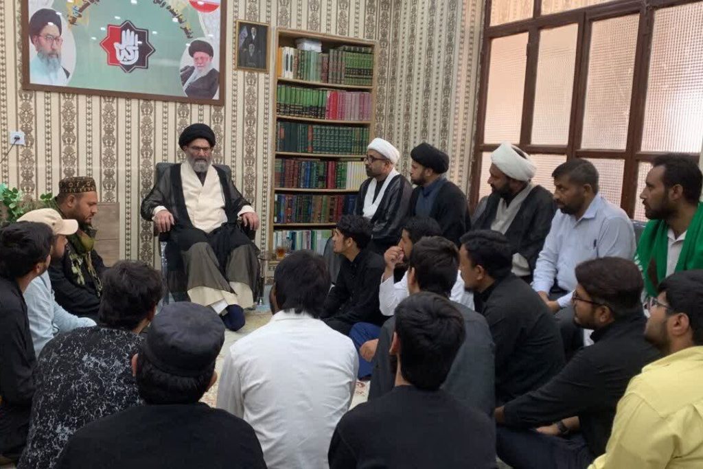 جامعہ جعفریہ جنڈ کے طلاب کی قائد ملت جعفریہ سے ملاقات