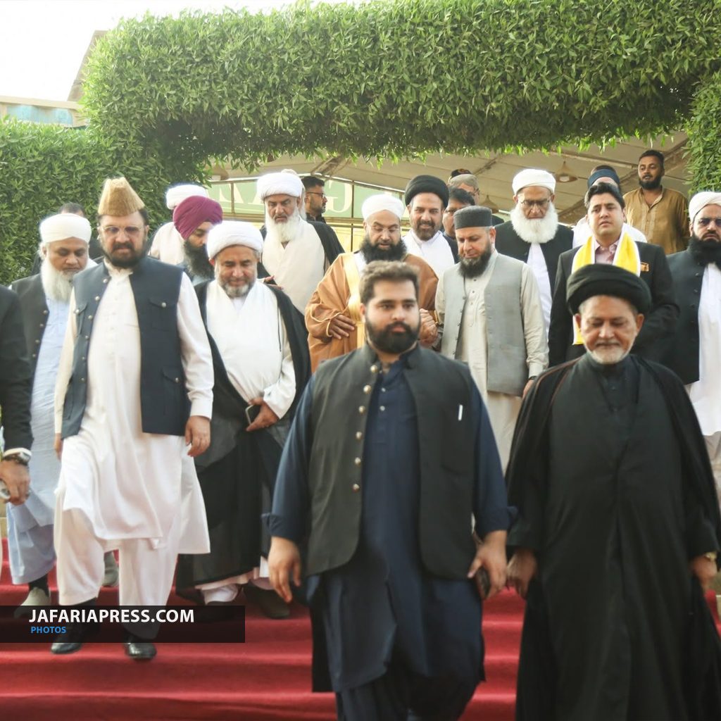 جامعۃ الرشید کراچی میں بین المذاہب ہم آہنگی کی نشست