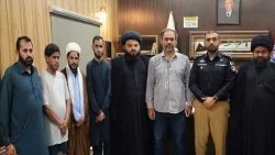 شیعہ علماء کونسل ضلع ملیر کے وفد کی ایس ایس پی ملیر سے ملاقات ضلع ملیر میں امن او امان کی صورتحال پر گفتگو