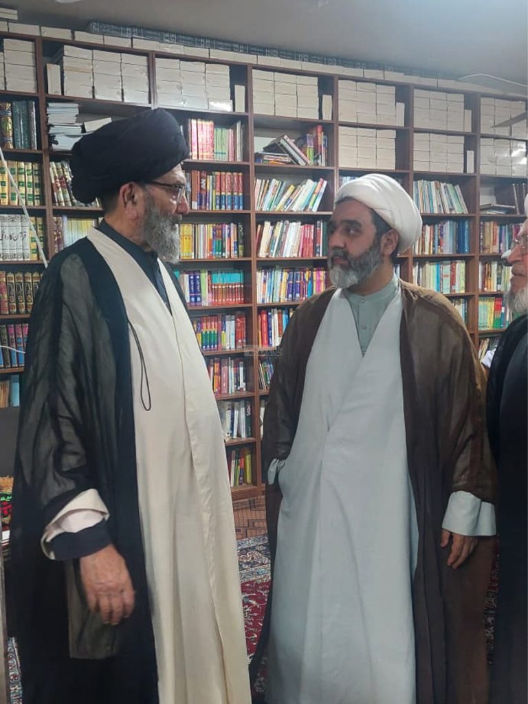 قائد ملت جعفریہ پاکستان کو مرکز آثار برصغیر مآب کی علمی و تحقیقی سرگرمیوں پر بریفنگ