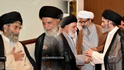 آیت اللہ سید ساجد علی نقوی کی علامہ سید احمد الاشکوری سے ملاقات