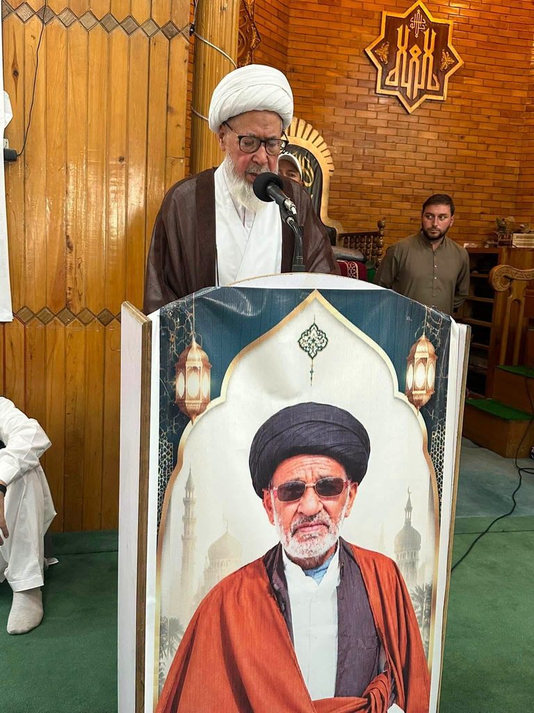 قائد ملت کی جانب سے آغا عباس رضوی کی مجلسِ تجلیل و تعزیتی ریفرنس