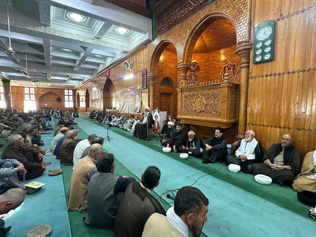 قائد ملت کی جانب سے آغا عباس رضوی کی مجلسِ تجلیل و تعزیتی ریفرنس