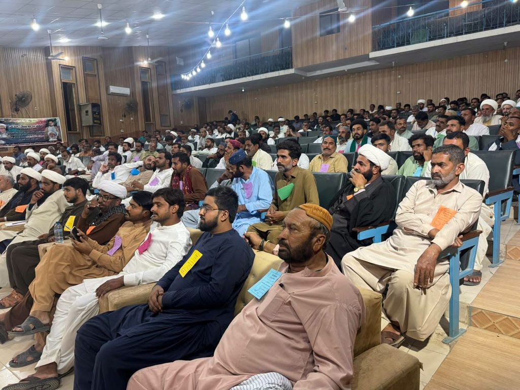 شیعہ علماء کونسل سندھ کی صوبائی کونسل کا اجلاس تصاویر