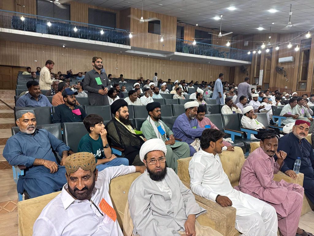 شیعہ علماء کونسل سندھ کی صوبائی کونسل کا اجلاس تصاویر