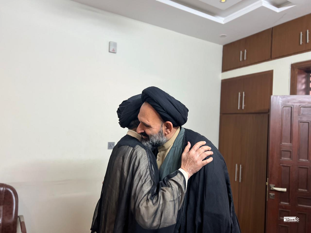 قائد ملت جعفریہ پاکستان آیت اللہ سید ساجد علی نقوی سے جامعۃ المصطفیٰ العالمیہ کے وفد کی ملاقات