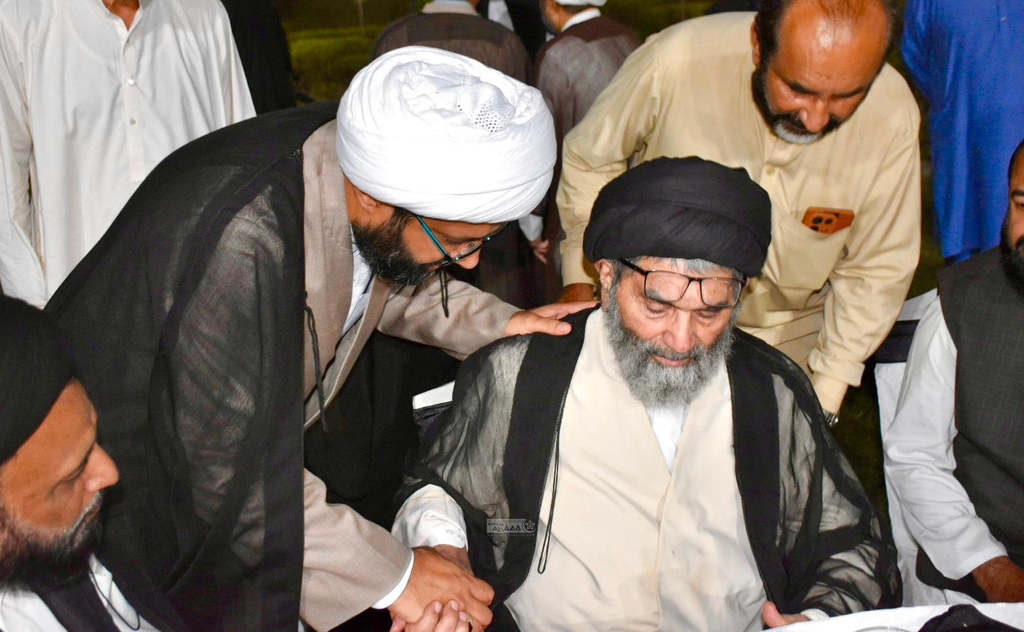 قائد ملت جعفریہ پاکستان علامہ ساجد علی نقوی کی علامہ ملک ظفر عباس کی برسی کی تقریب میں شرکت، خطاب