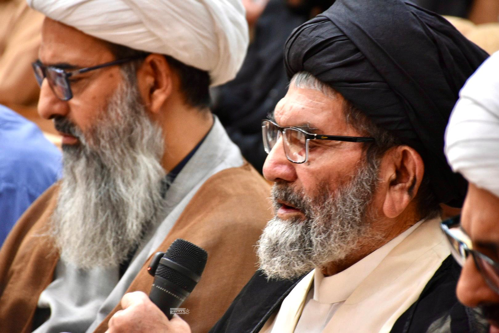 قائد ملت جعفریہ پاکستان علامہ ساجد علی نقوی کی علامہ ملک ظفر عباس کی برسی کی تقریب میں شرکت، خطاب